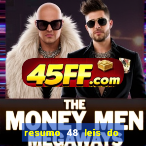 resumo 48 leis do poder pdf